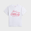 ReDone Classic Coke In Bottles Tee - Optic White