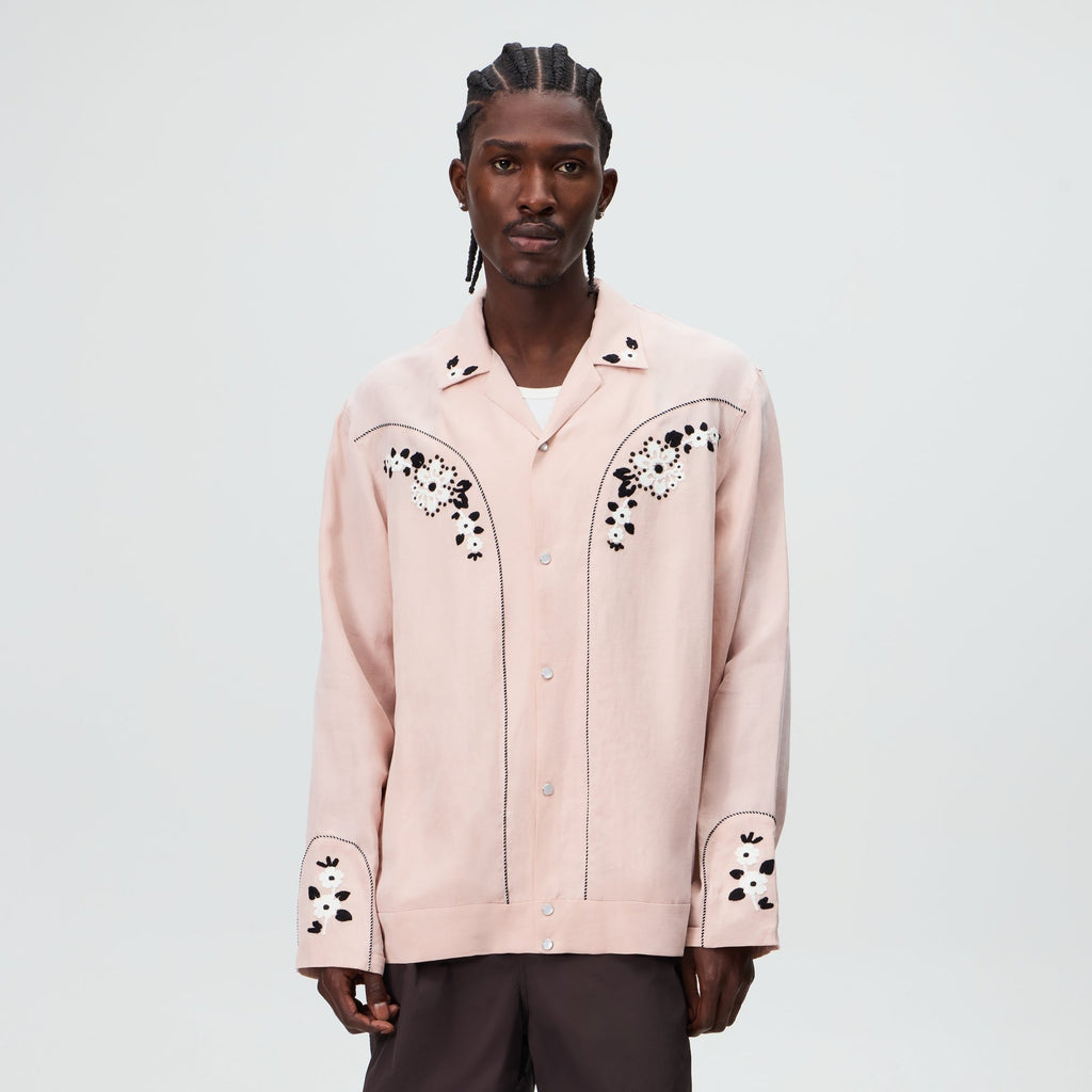 &Kin Cupro Linen Wally Shirt - Beloved