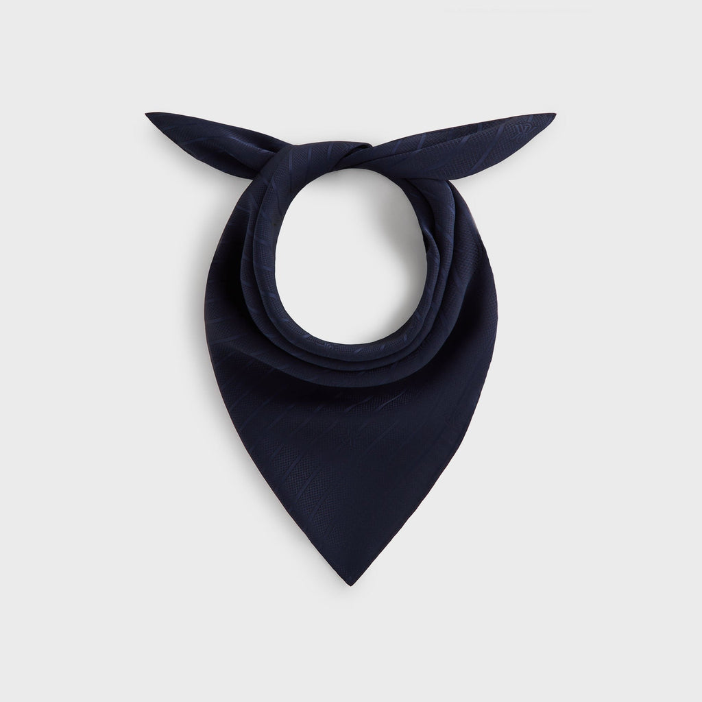 Kith Silk Cupro Jacquard Scarf - Nocturnal