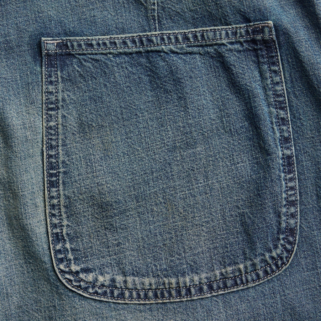 Maison Margiela Wide-Leg Jeans - Washed Blue