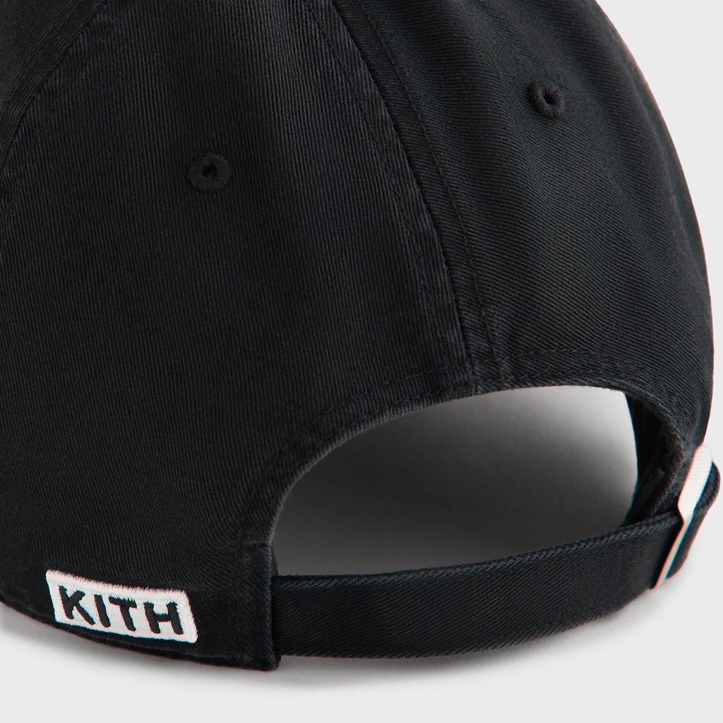 Kith for '47 Floral NY Washed Twill Classic Cap - Black