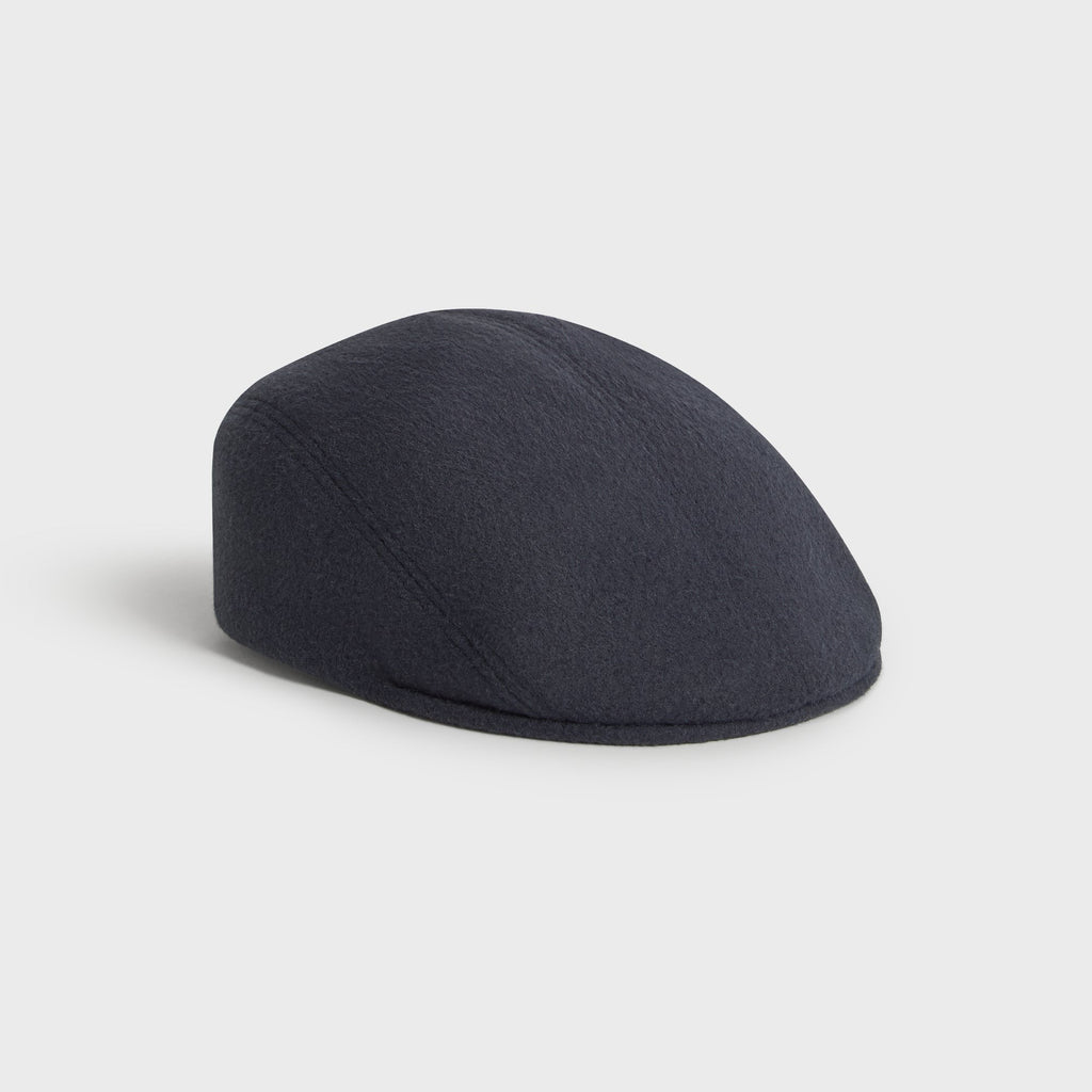 Kith Script Double-Face Wool Drivers Cap - Nocturnal