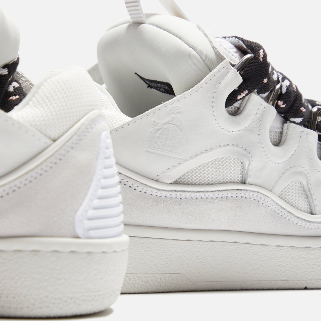 Lanvin Curb Sneakers - White