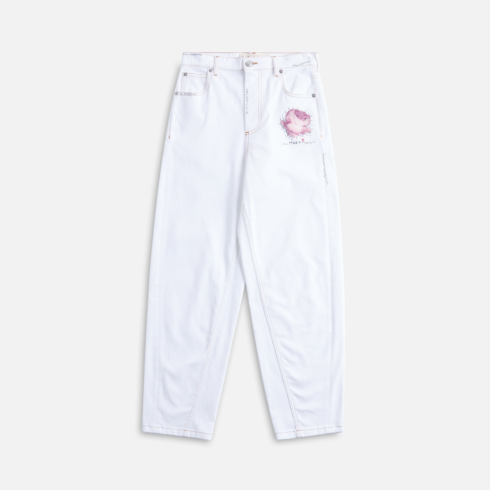 Marni Trousers - Lily White