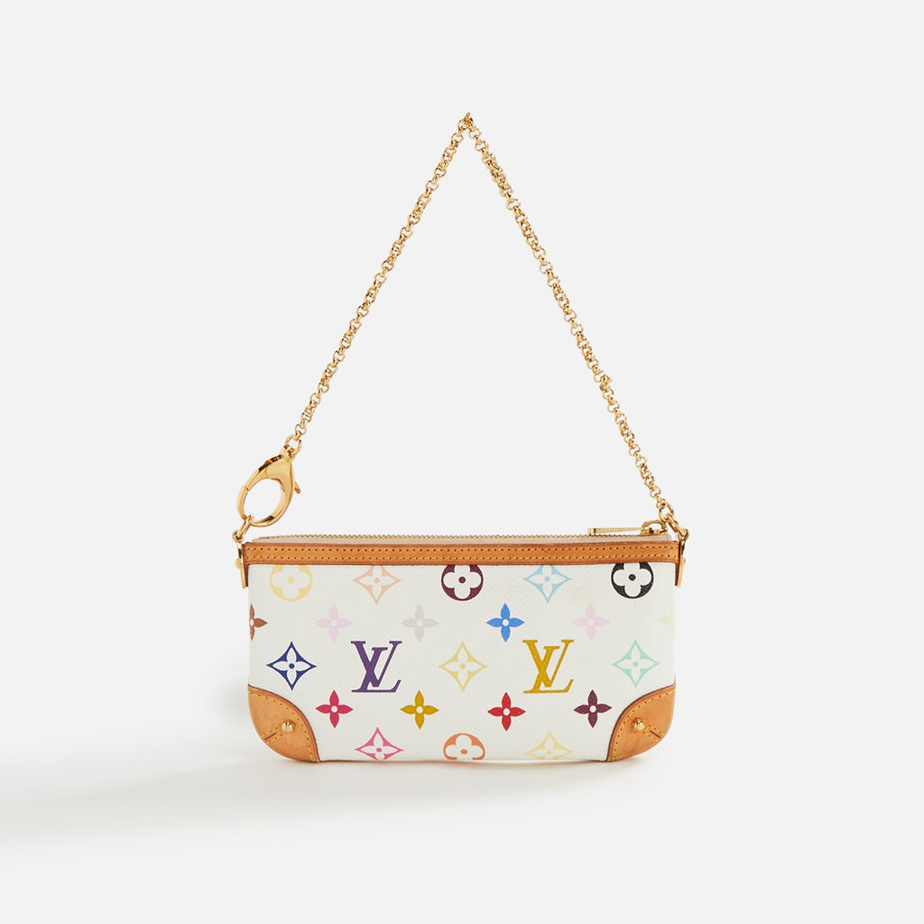 WGACA Louis Vuitton Milla Pochette - White / Multi