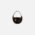 WGACA Fendi Zucca Mini Croissant - Brown