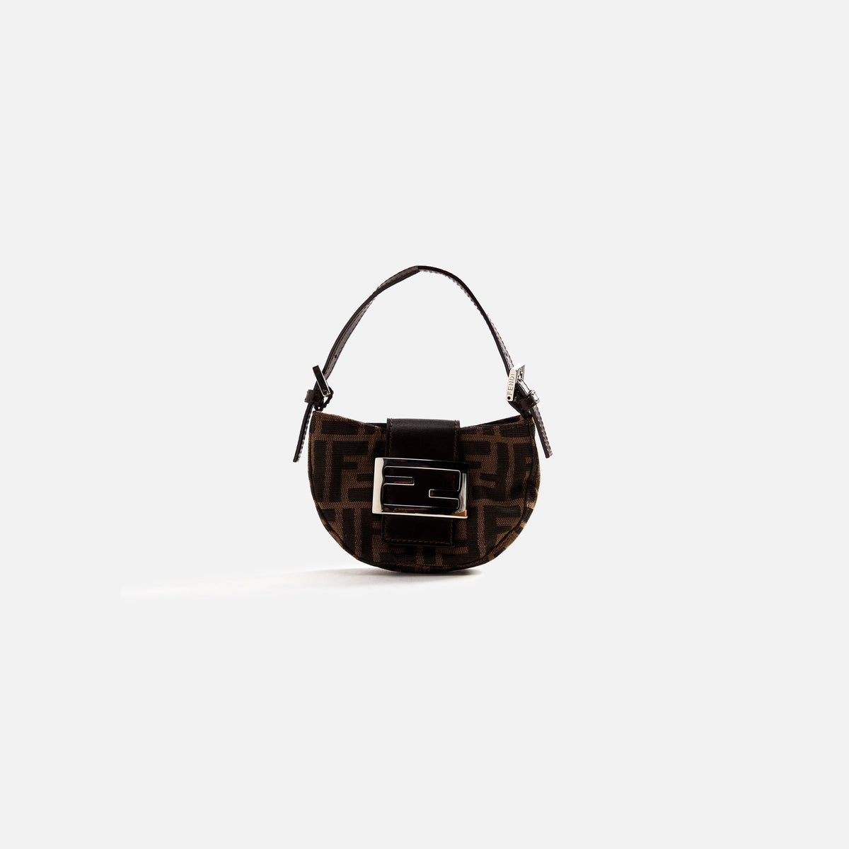 WGACA Fendi Zucca Mini Croissant - Brown