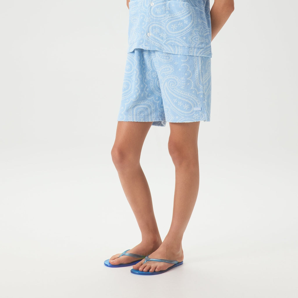 Kith Kids Paisley Jacquard Camp Short - Serene