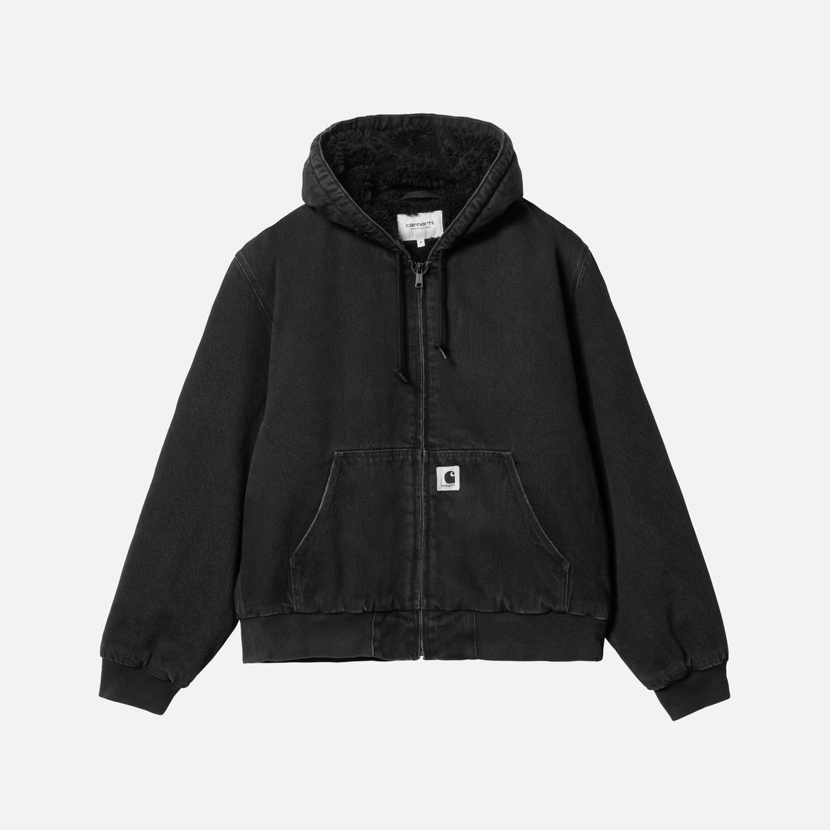 Carhartt WIP WMNS OG Active Jacket - Stone Washed Black