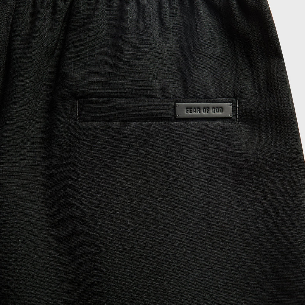 Fear of God Wool Ripstop Baggy Short - Black