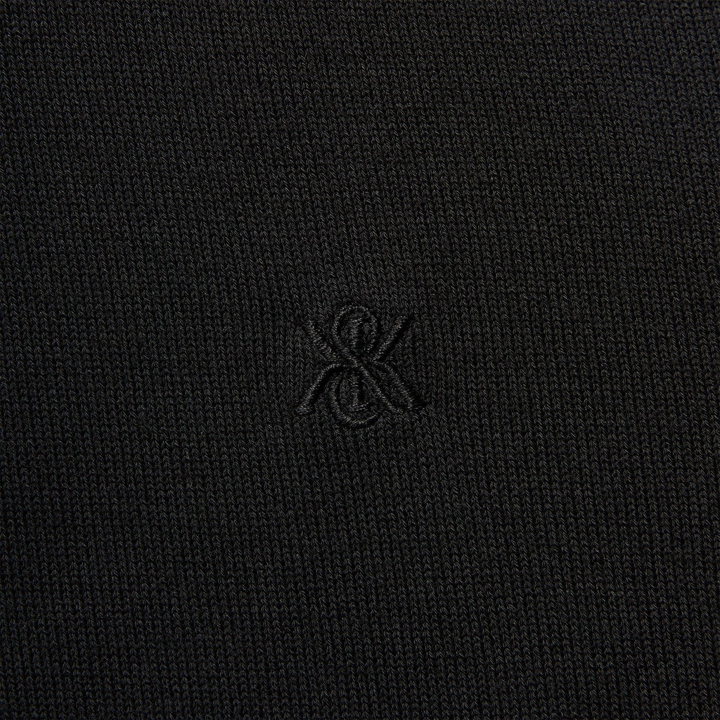 Kith Super Fine Viscose Knit Carrington Tee - Black