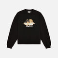 Fiorucci Crew Neck Angel Sweatshirt - True Black