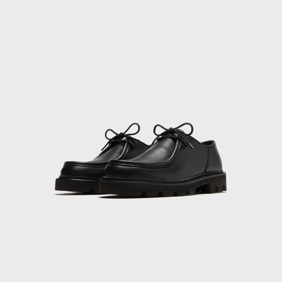 Collegium Pillar Moc Toe Derby - Nero