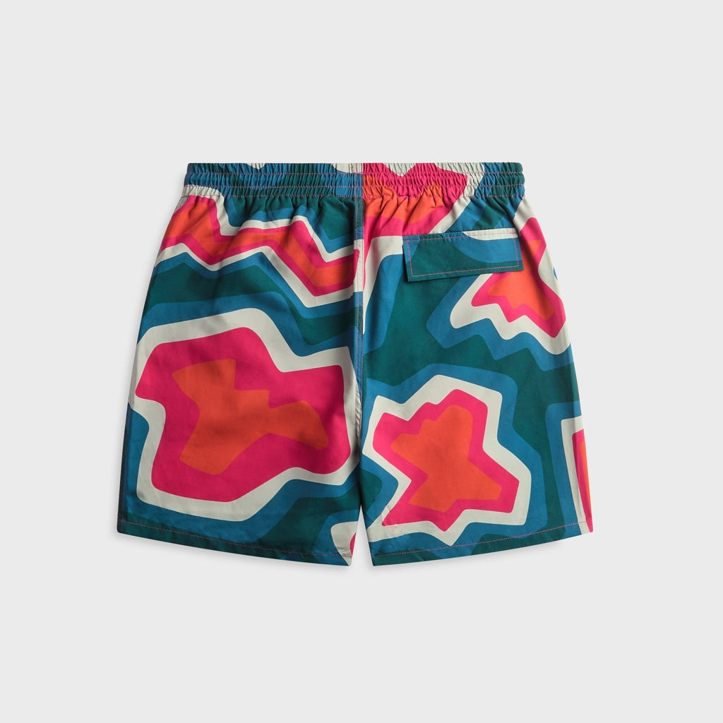 by Parra Gem Stones Swim Short - Pink