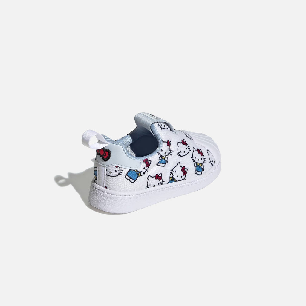 adidas x Hello Kids Kitty Superstar 360 - Cloud White / Halo Blue / Glow Blue