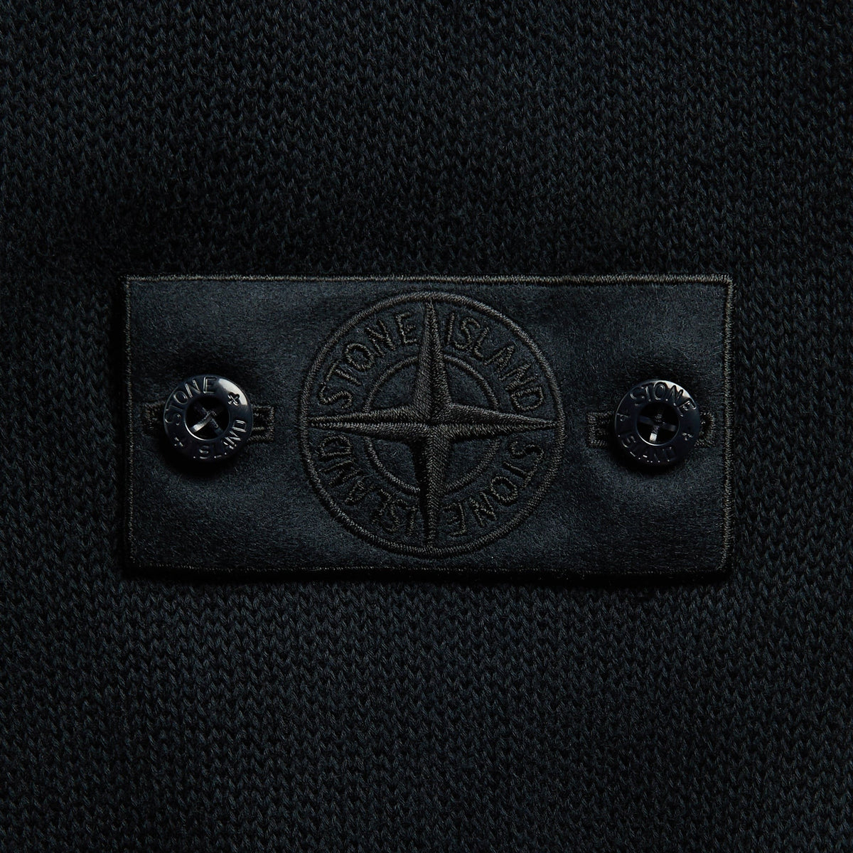 Stone Island Cotton Cashmere_S.I. Ghost Crewneck Jumper - Navy Blue