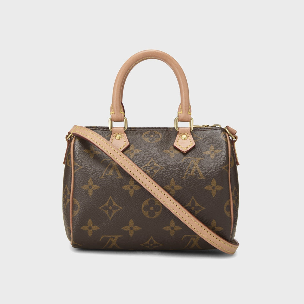 WGACA Louis Vuitton Monogram Canvas HL Speedy Mini - Brown