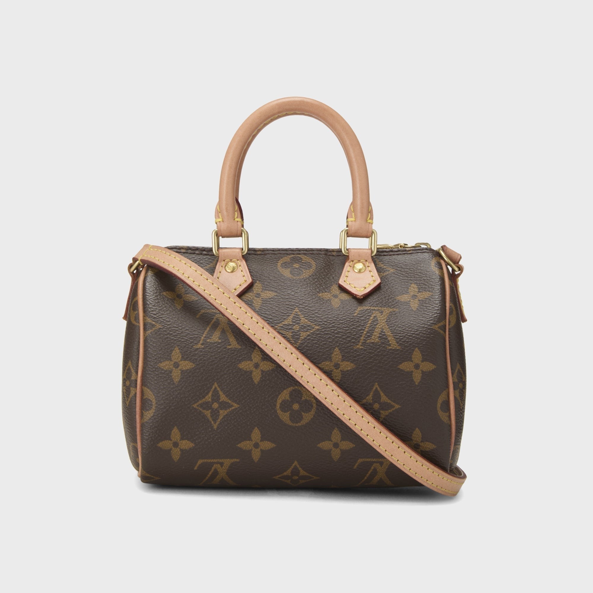 WGACA Louis Vuitton Monogram Canvas HL Speedy Mini - Brown