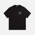 Palm Angels Monogram Regular Tee - Black / Off White
