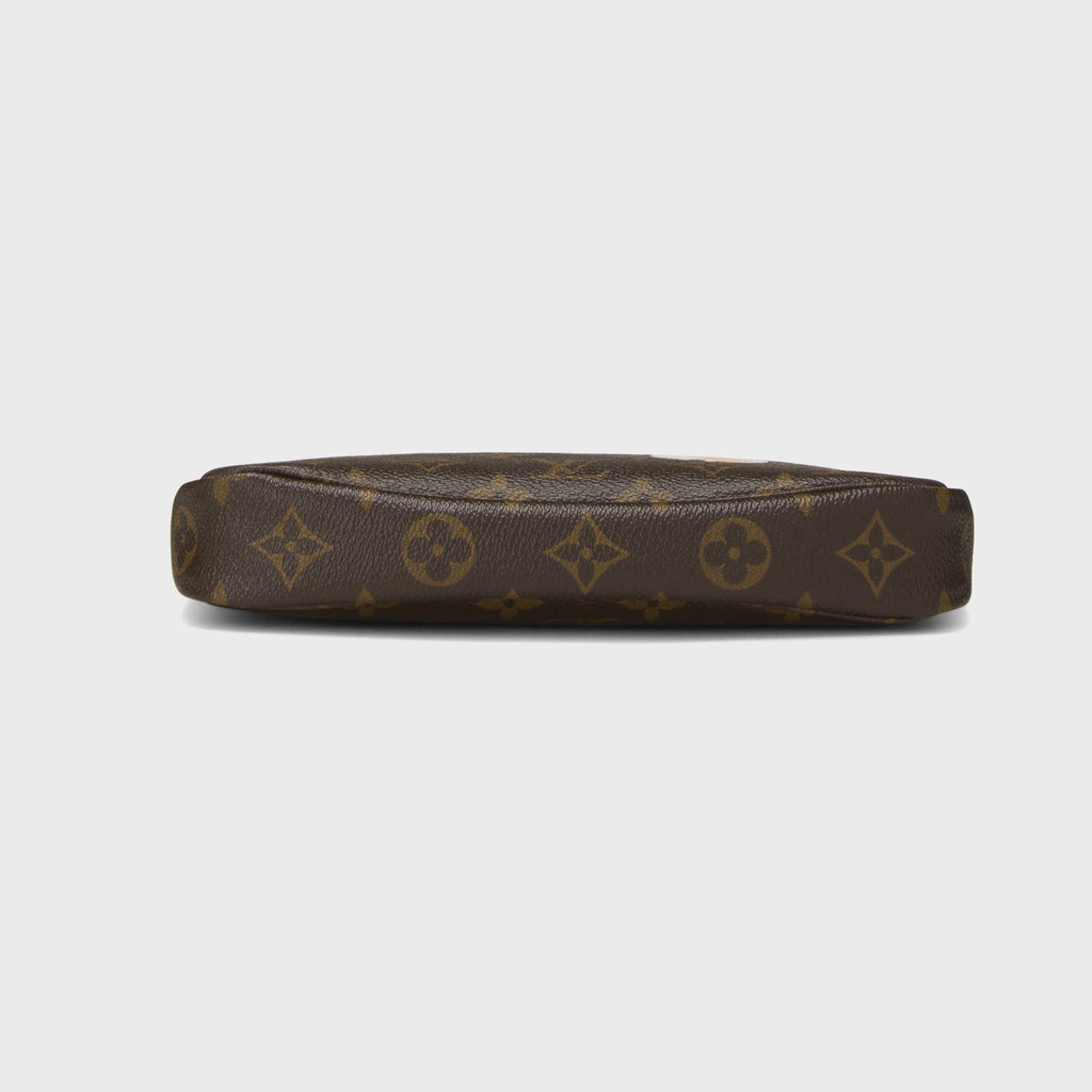 WGACA Louis Vuitton x Takashi Murakami Monogram Canvas Panda Pochette Accessoires - Brown