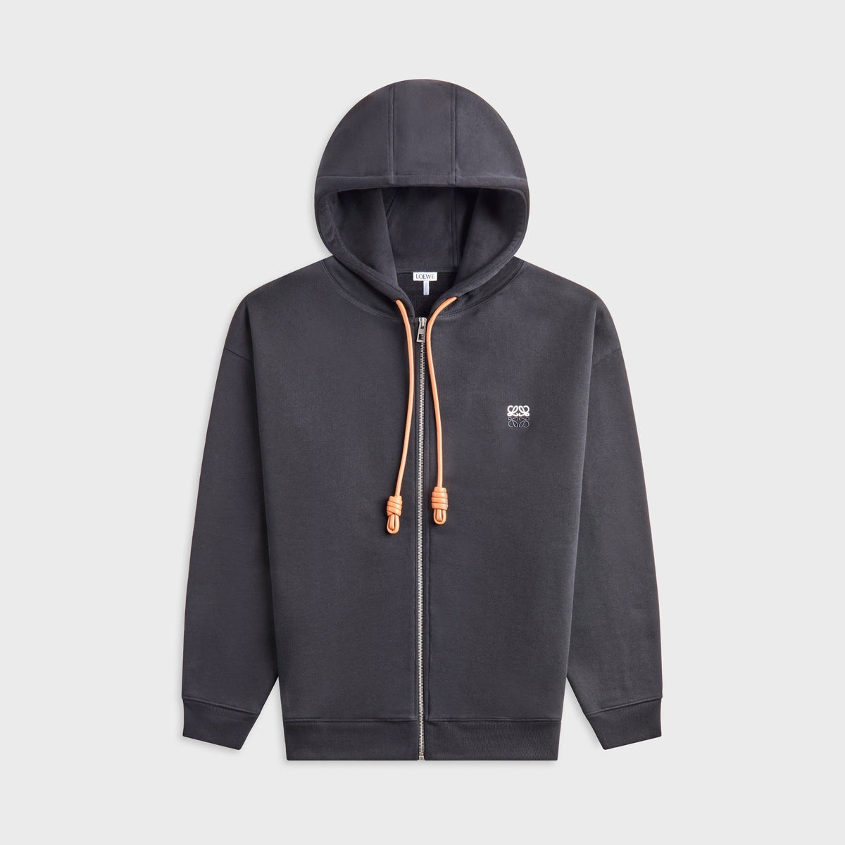 Loewe Zip-Up Hoodie - Black