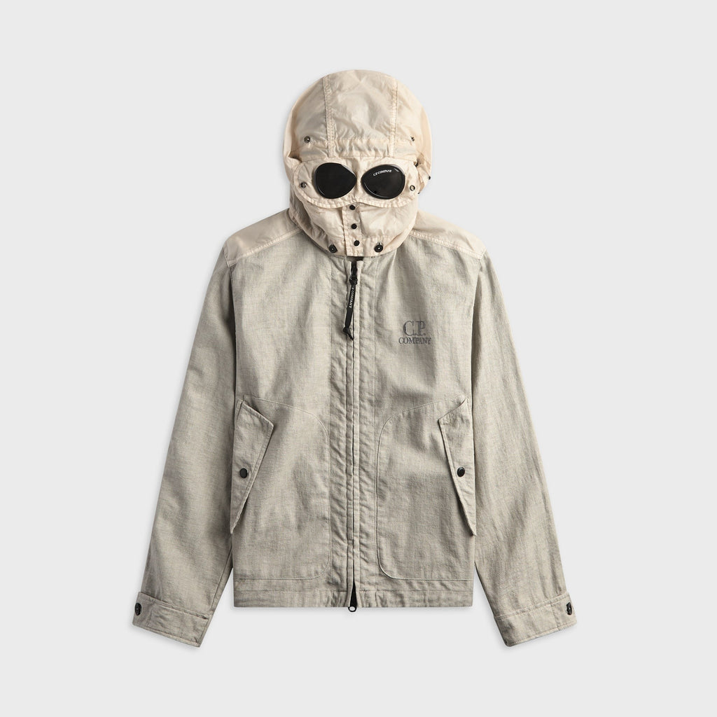 C.P. Company Outerwear Medium Rafia-R Jacket - Dove