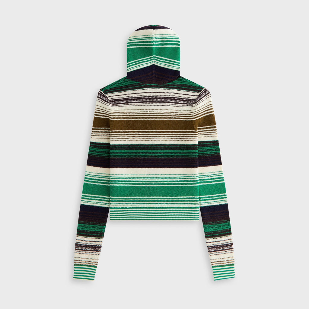 Kith Women Adley Shrunken Multi Sweater Hoodie - Legacy