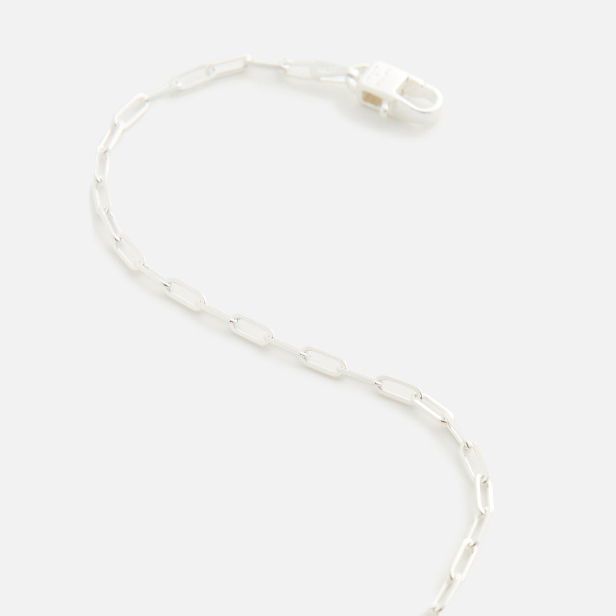Hatton Labs Paper Clip Bracelet S - Silver