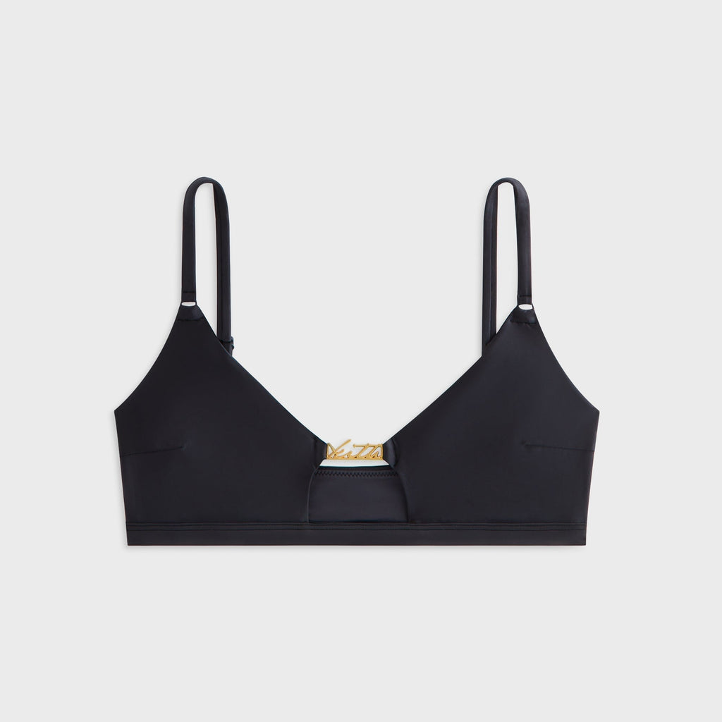 Kith Women Jaydyn Keyhole Bikini Top - Black