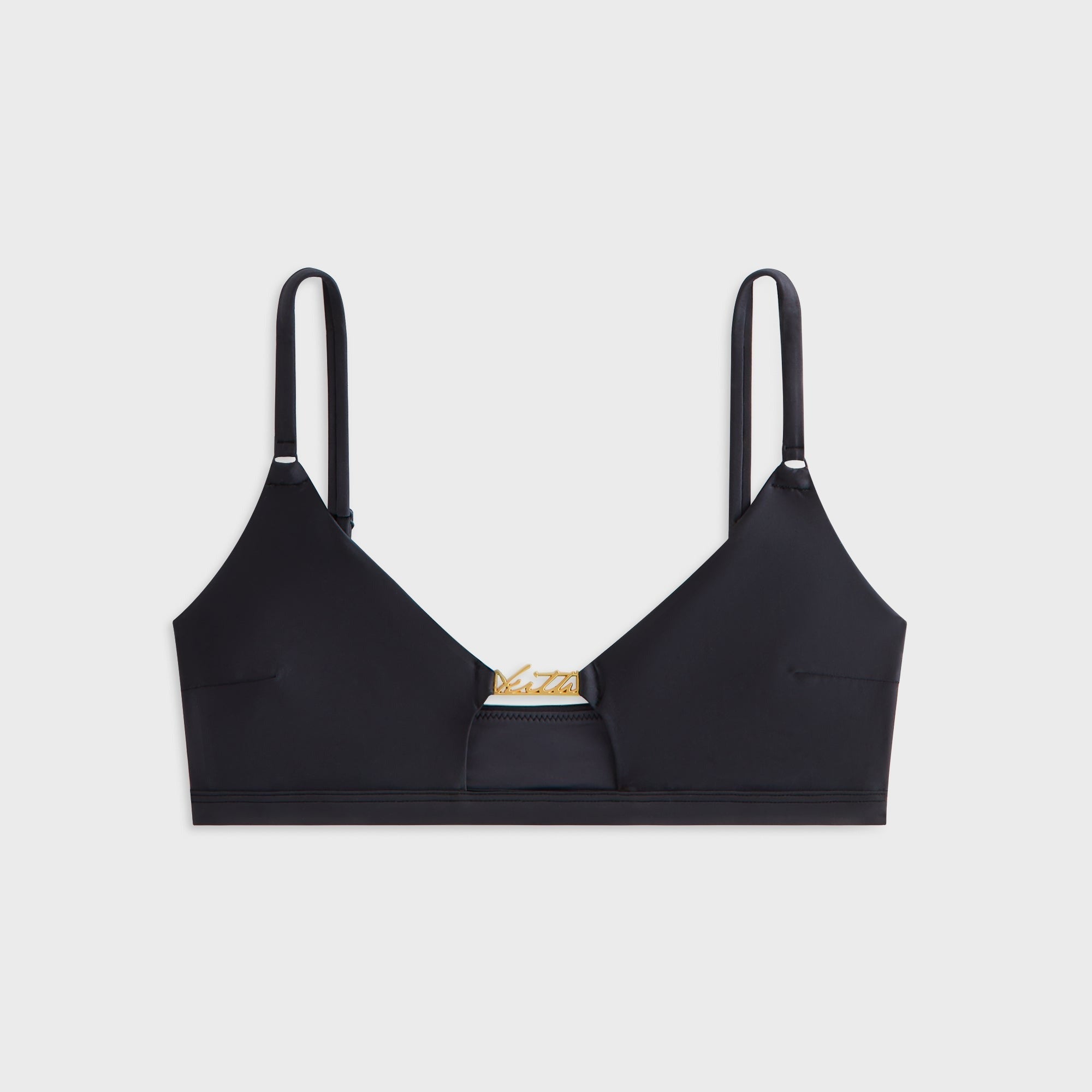 Kith Women Jaydyn Keyhole Bikini Top - Black