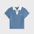 Kith Women Hedi Striped Polo - Nocturnal