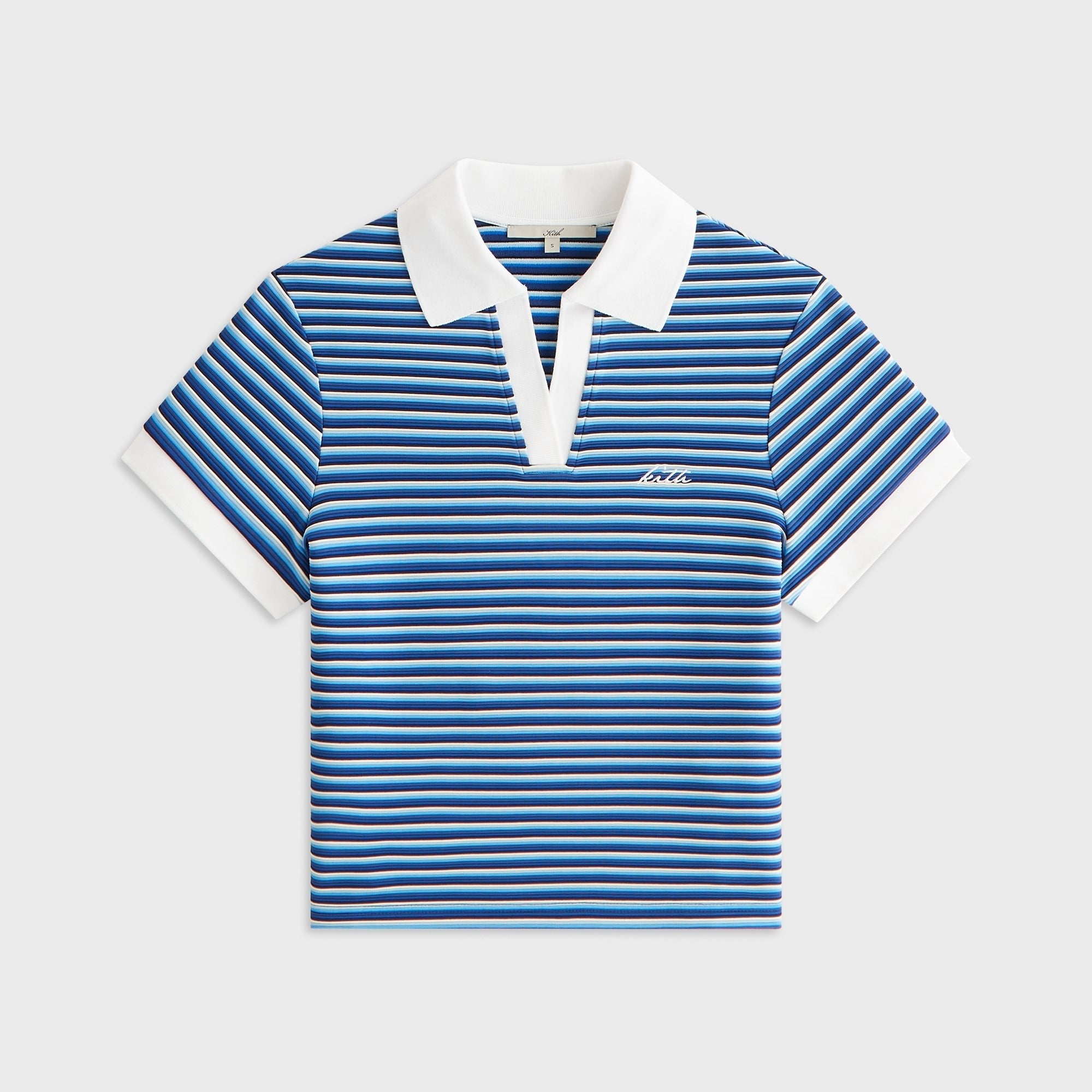 Kith Women Hedi Striped Polo - Nocturnal