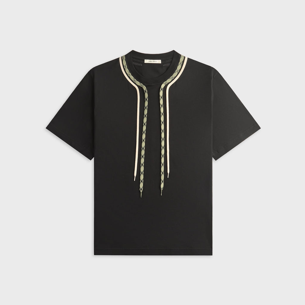 Craig Green Trek-Lace Tee - Black