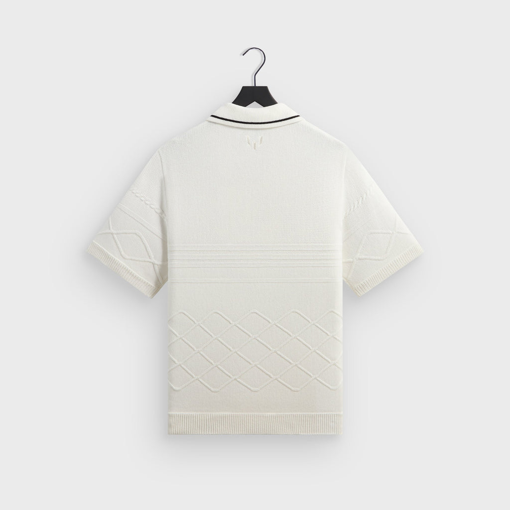 Kith & Messi for adidas Football Knit Polo - White