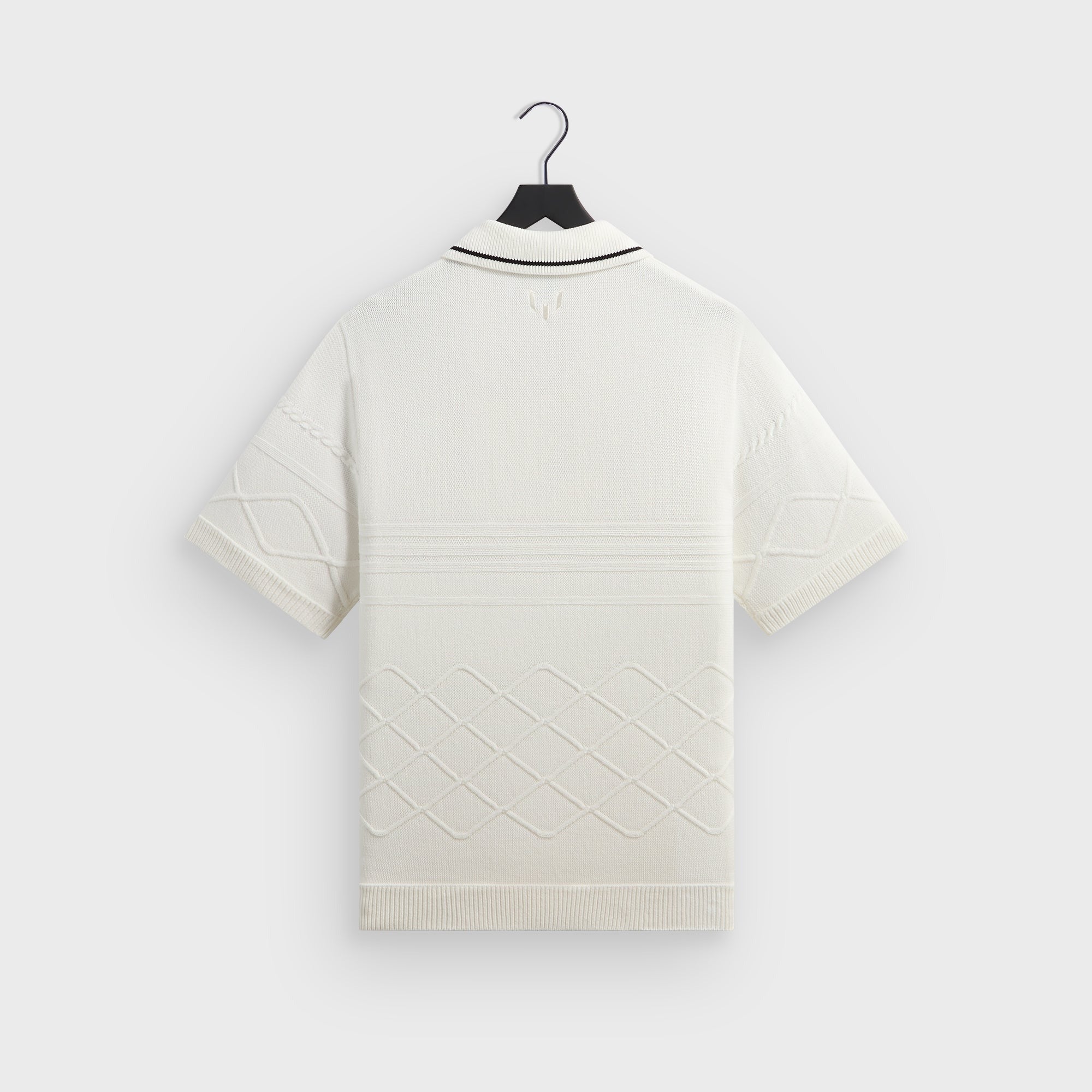 Kith & Messi for adidas Football Knit Polo - White