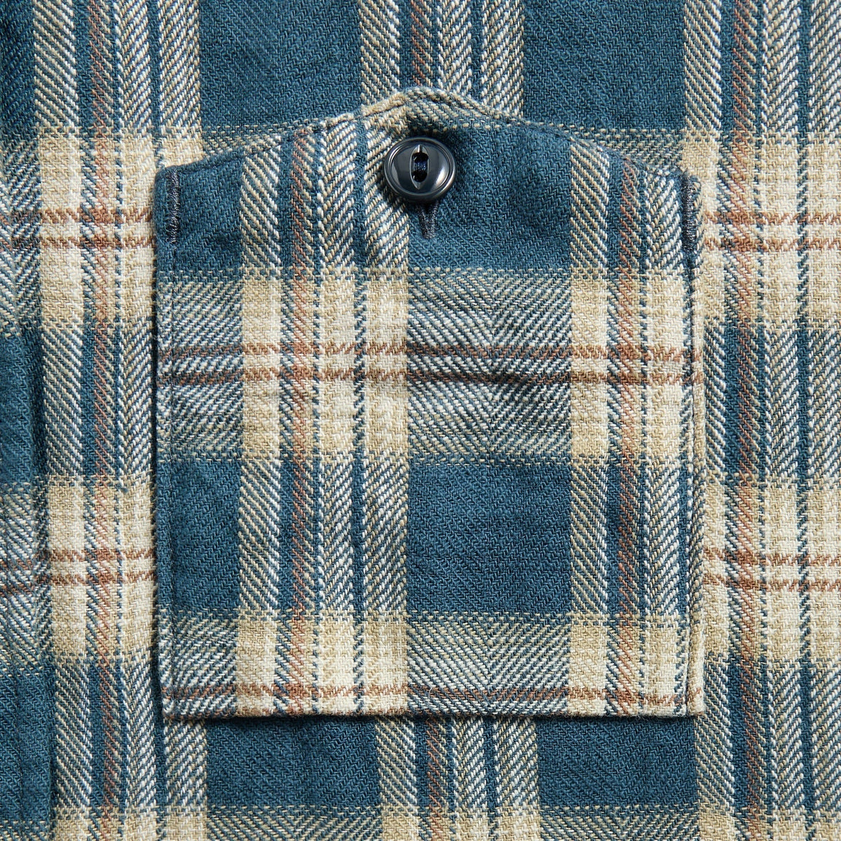 Engineered Garments Work Plaid Jacquard Shirt - Navy