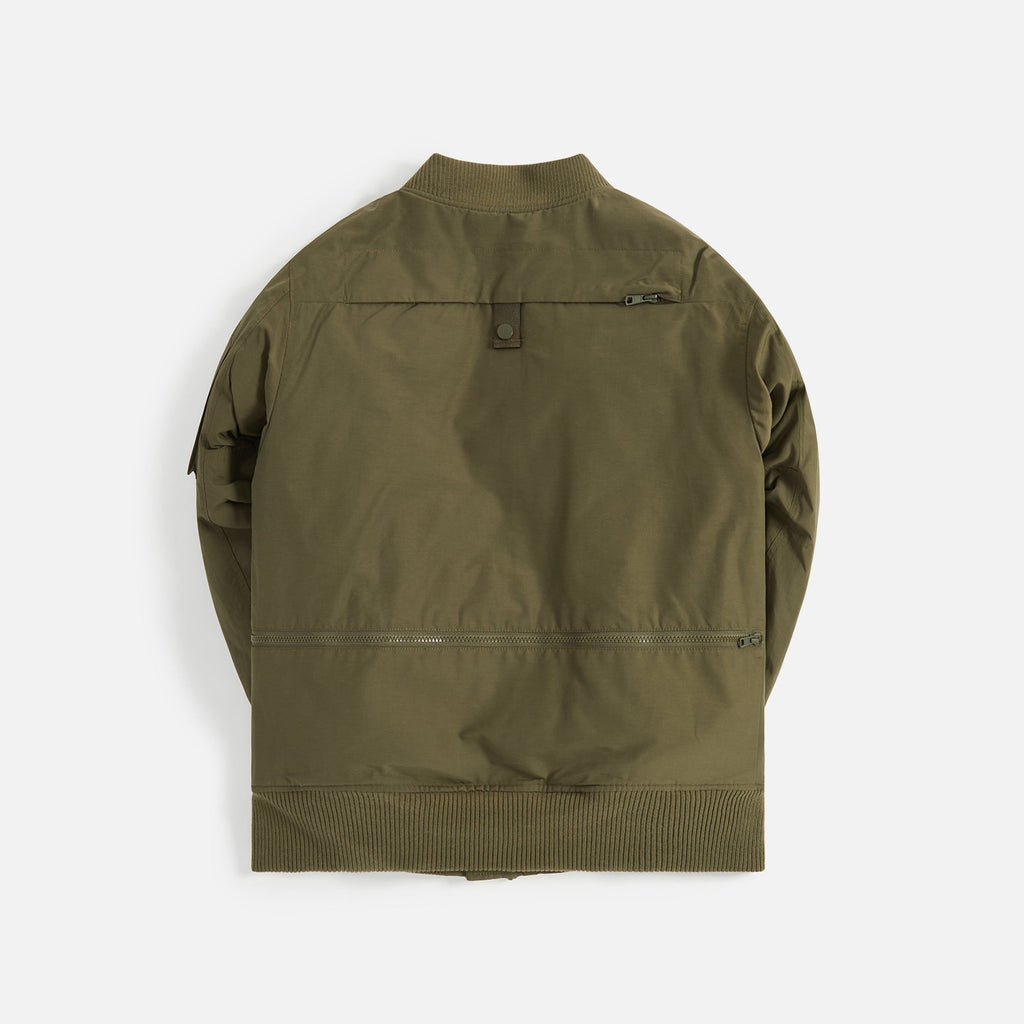 Stampd Sherpa Lined Bomber Jacket - Army