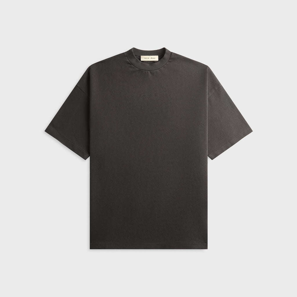 Essentials Signature 90s Short Sleeve Tee - Faded Black