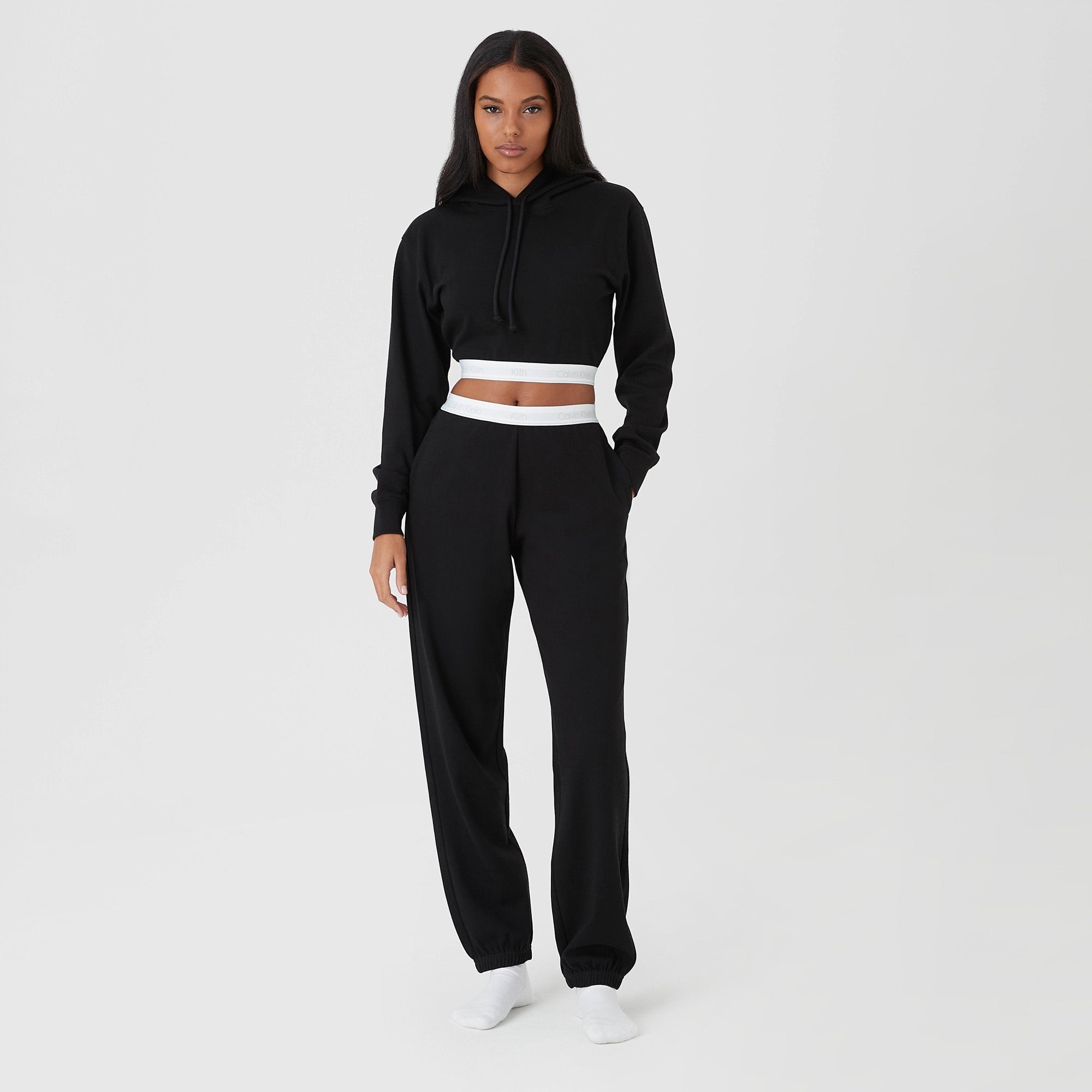 Kith Women for Calvin Klein Alexa Hoodie - Black