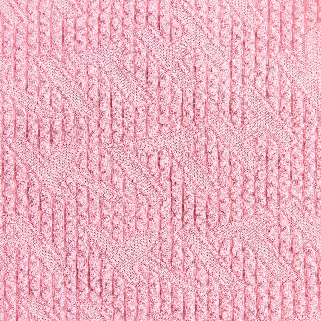 Kith Baby Textured Monogram Jodi One Piece Suit - Bubblegum
