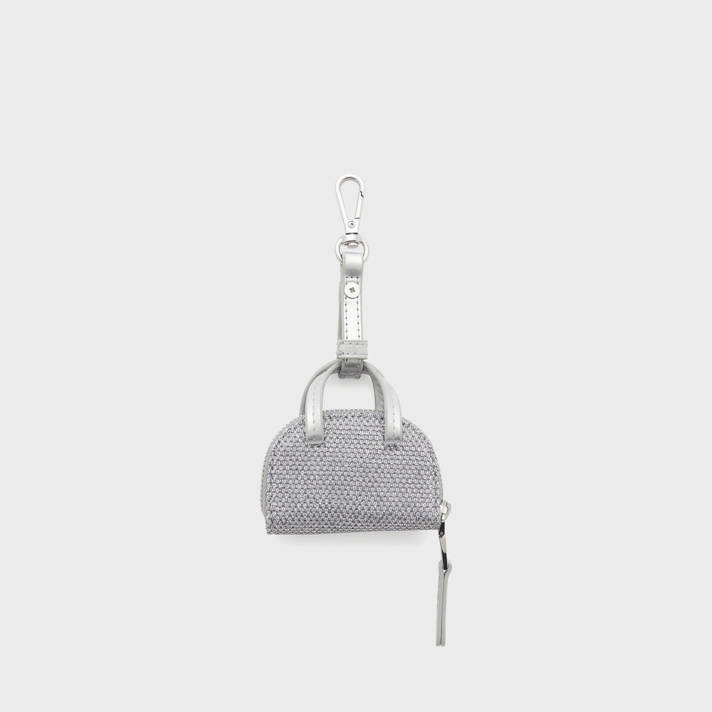 Diesel 1DR Dome Charms Wallet - Silver Crystal