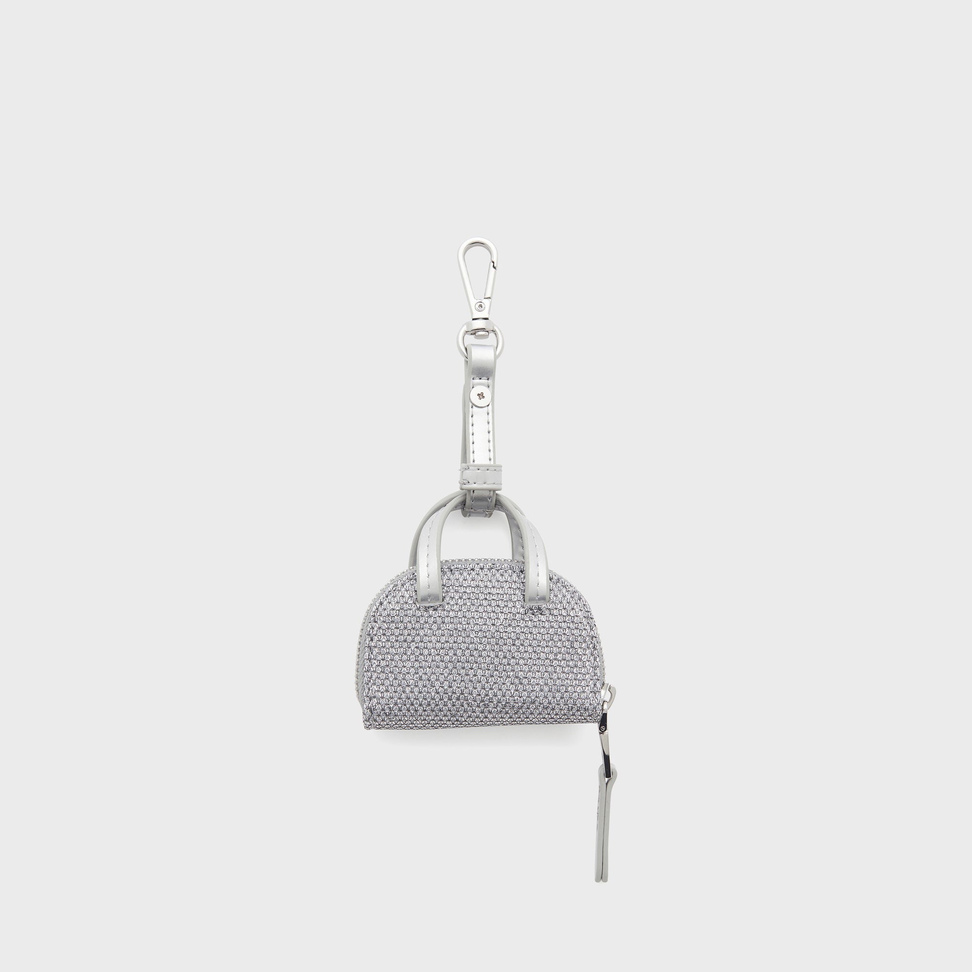 Diesel 1DR Dome Charms Wallet - Silver Crystal