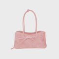 MARGESHERWOOD Grandma Used Shoulder Bag - Baby Pink Nubuck