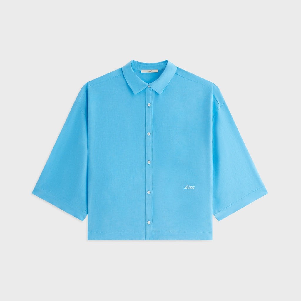 Kith Women Nafissa Oversized Button Up Shirt - Como