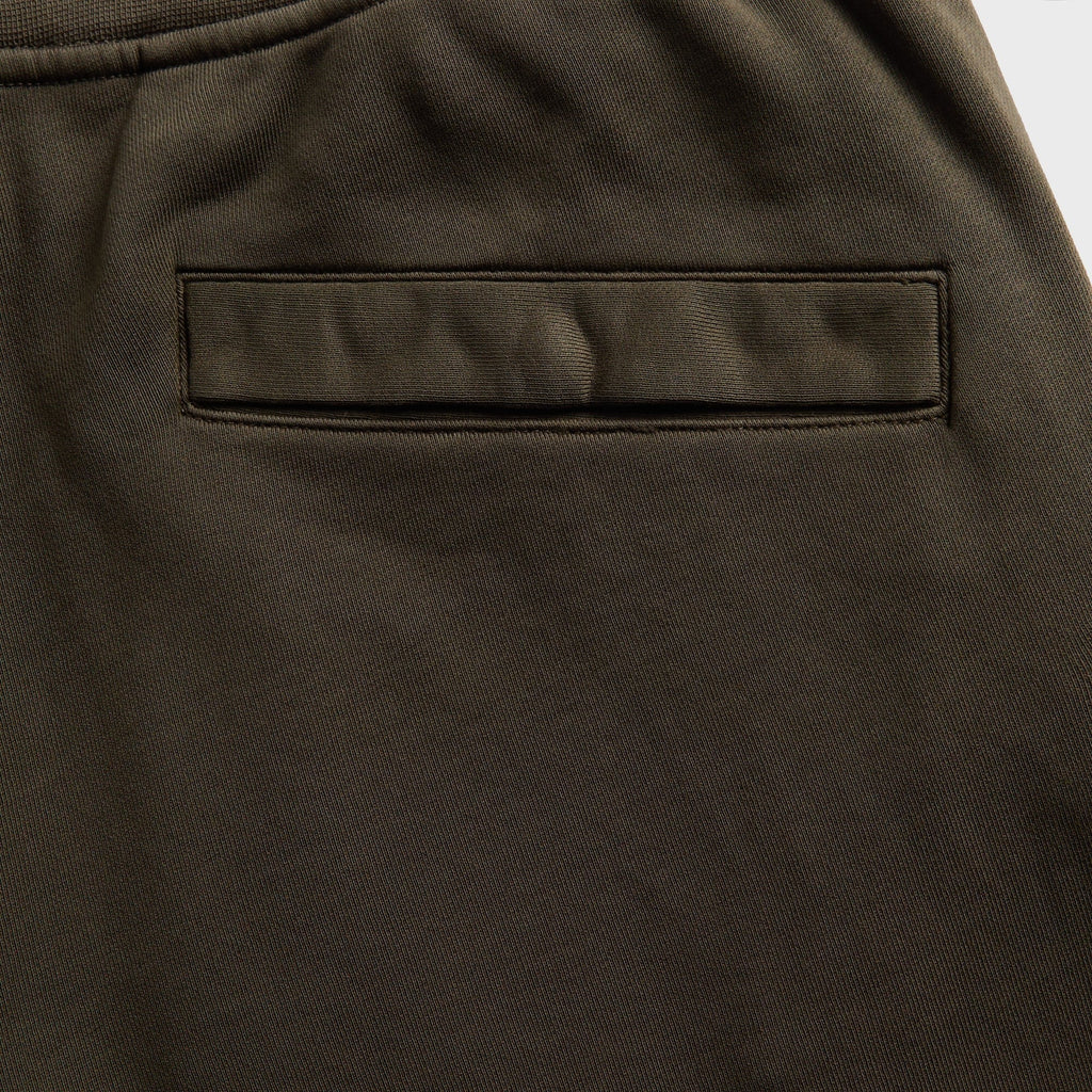 Stone Island Organic Mélange Cotton Fleece Sweatpant - Coal Grey