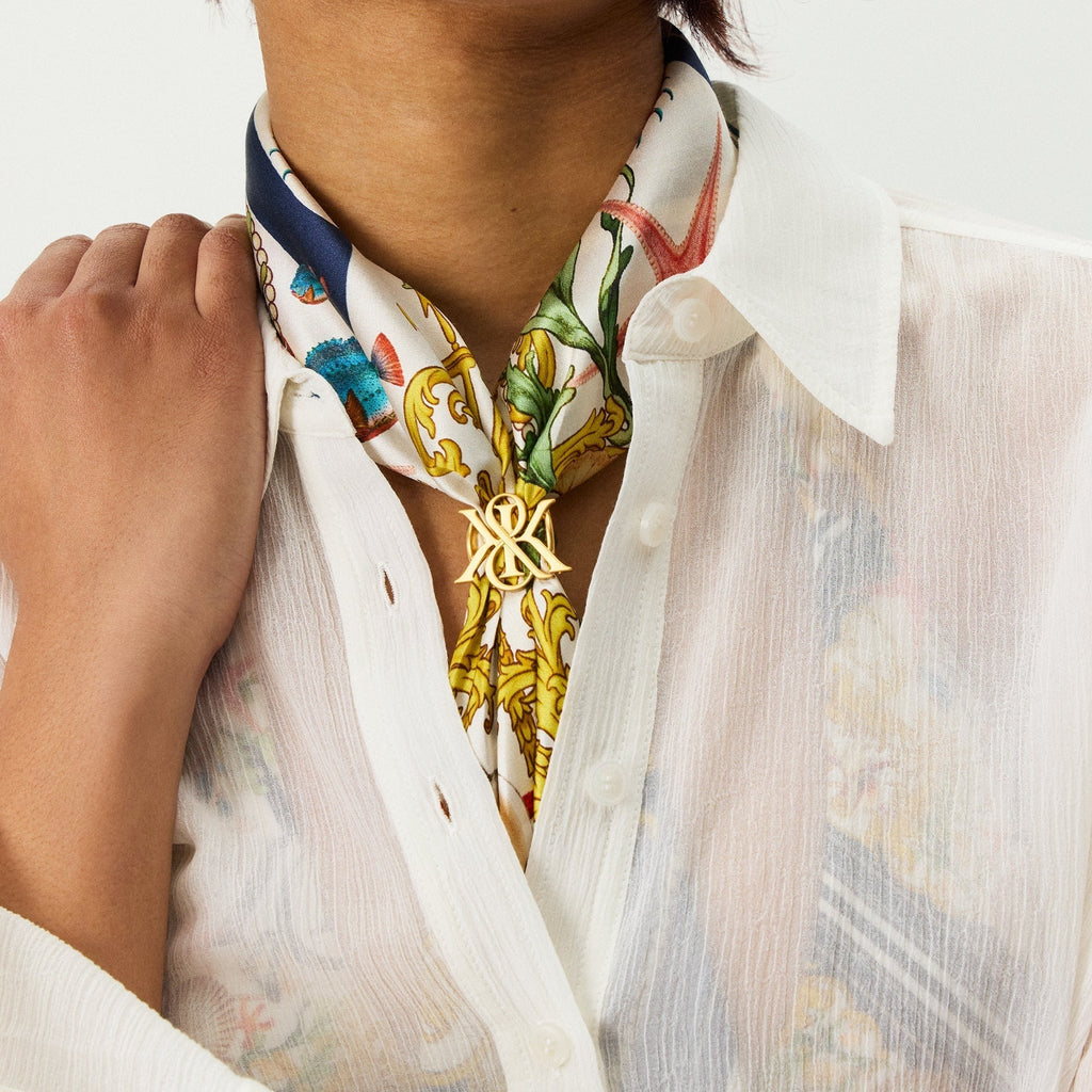 Kith Women Crest Scarf Ring - Multi