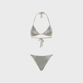 Oseree Crystal Two Piece Bikini Set - Crystal