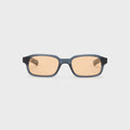 Flatlist Hanky Sunglasses - Crystal Blue Grey / Brown