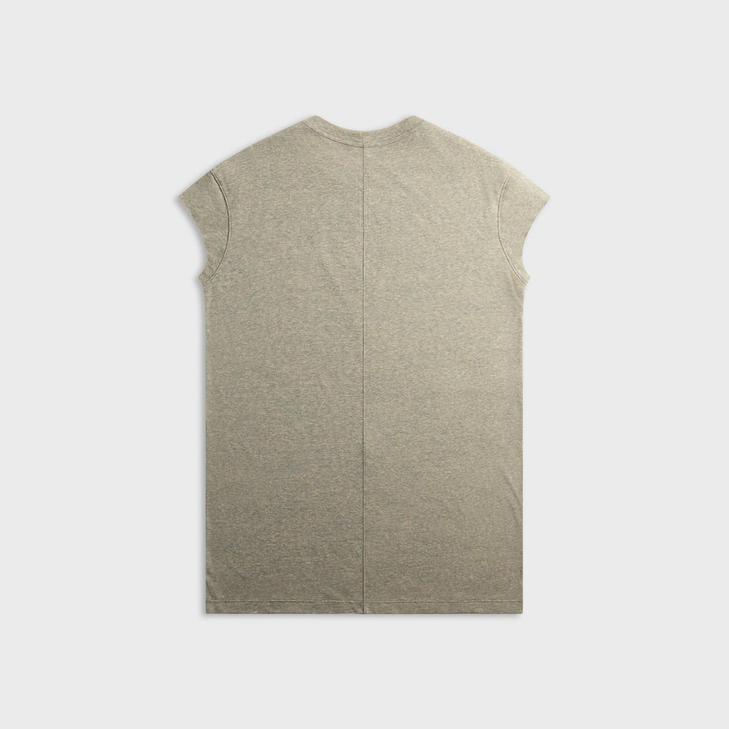 Rick Owens Gray Jumbo Short Sleeve Tee - Grey Melange