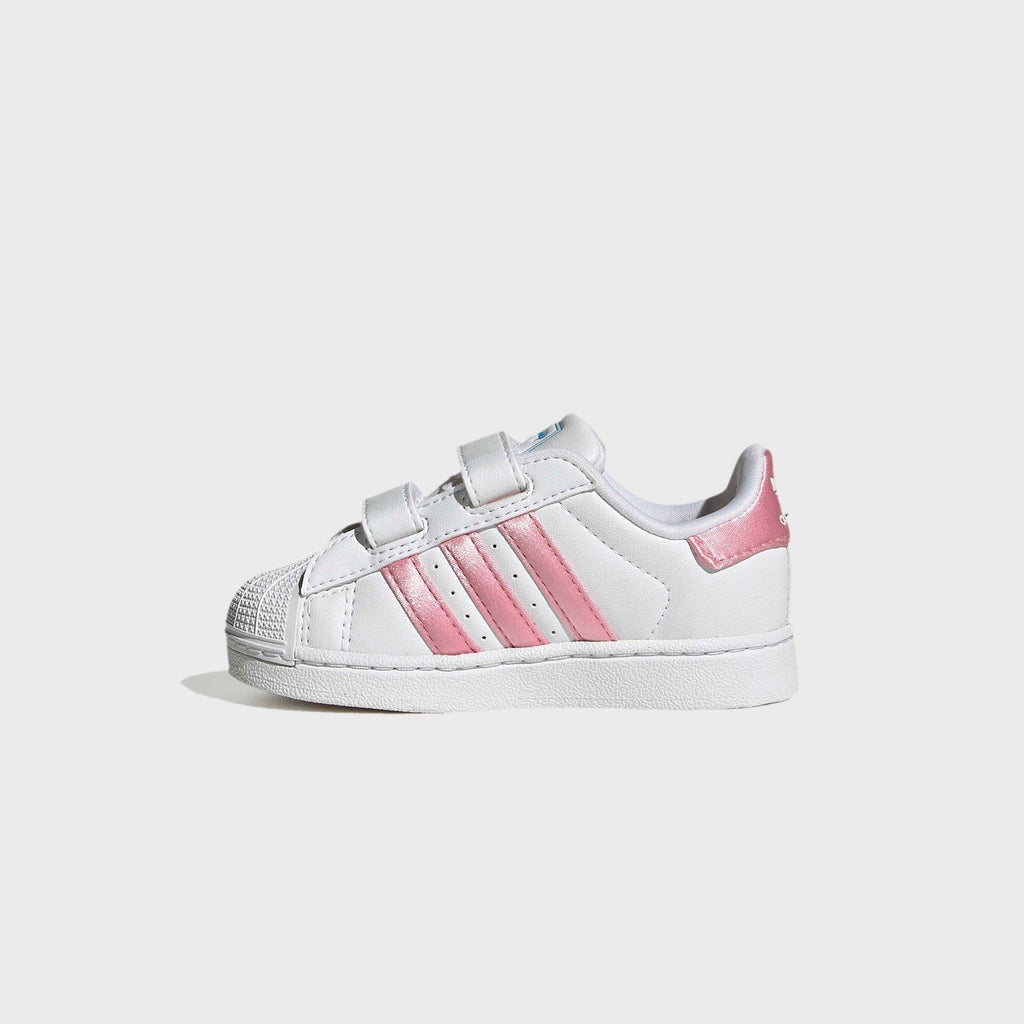 adidas x Disney TD Superstar II - Cloud White / Light Pink / Lucid Aquamarine